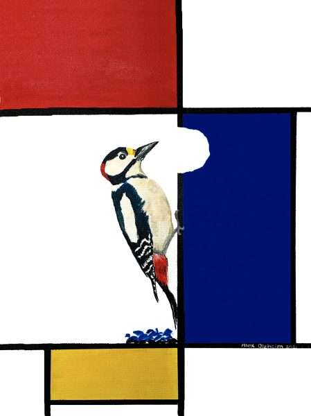 2021 02 06 mondriaan bonte specht