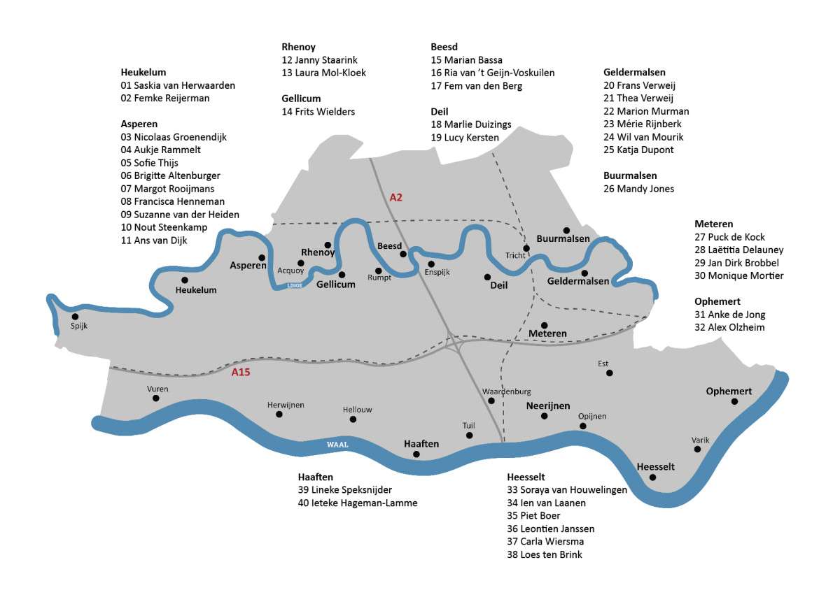 WaardArt 2025 plattegrond